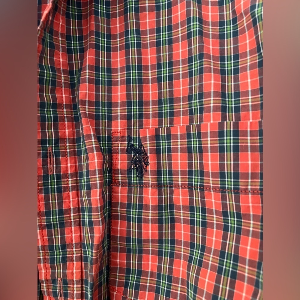 US Polo Assn Plaid Button Down - Picture 3 of 6